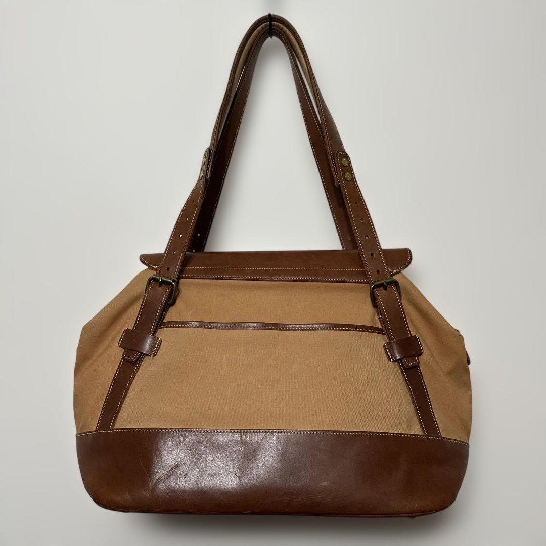 Acru Acanth Ecru カメラバッグ キャンバス レザー アクリュ Acru Acanth Ecru カメラバッグ キャンバス レザー アクリュ