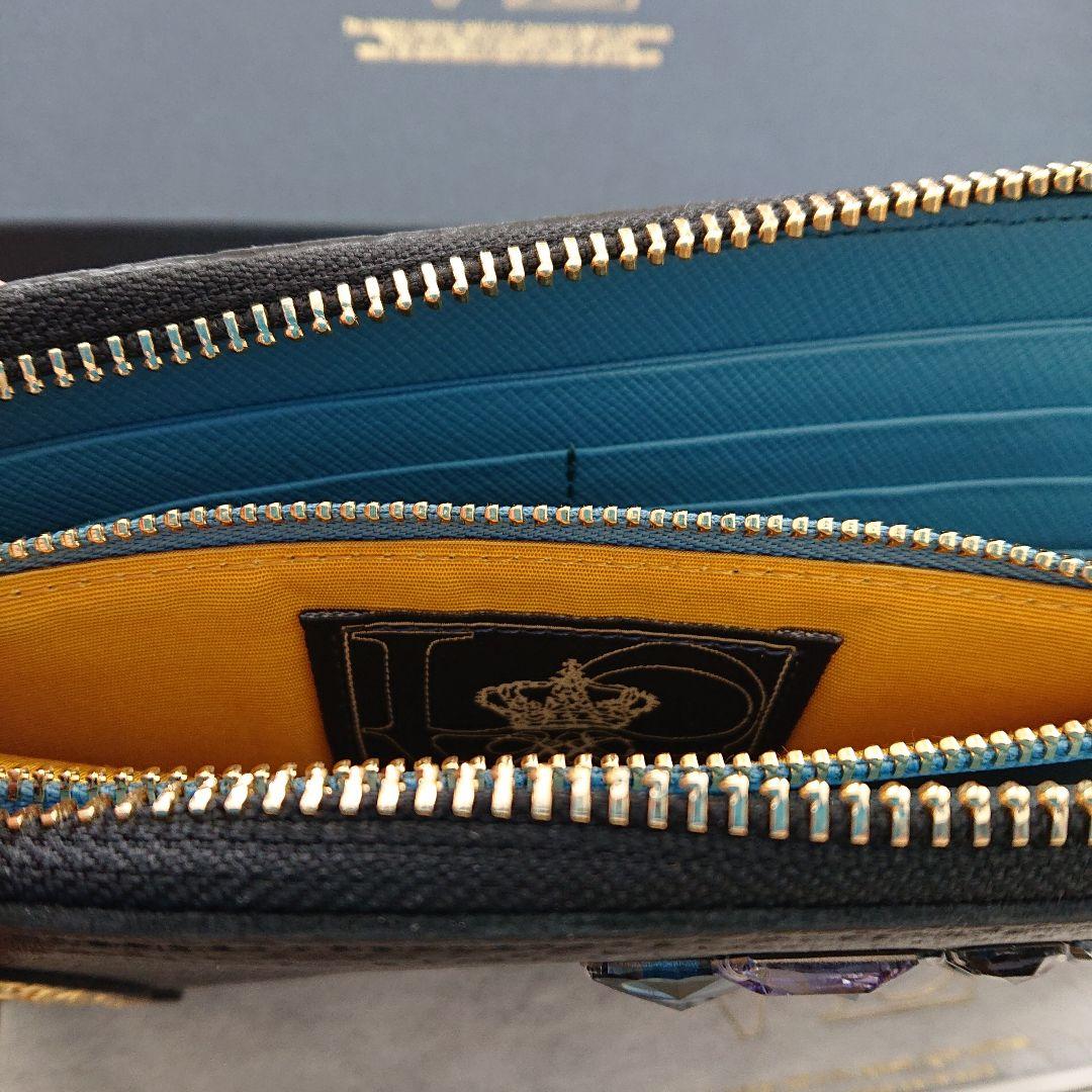 未使用 ADMJ L字ファスナーウォレット グラデーションスワロ - modasty