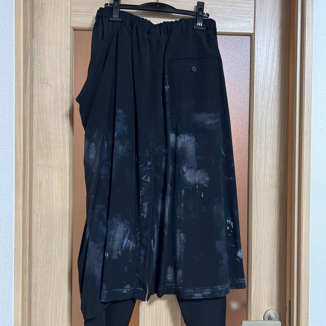 Yohji Yamamoto 20aw 朝倉優佳　ペイントラップパンツ