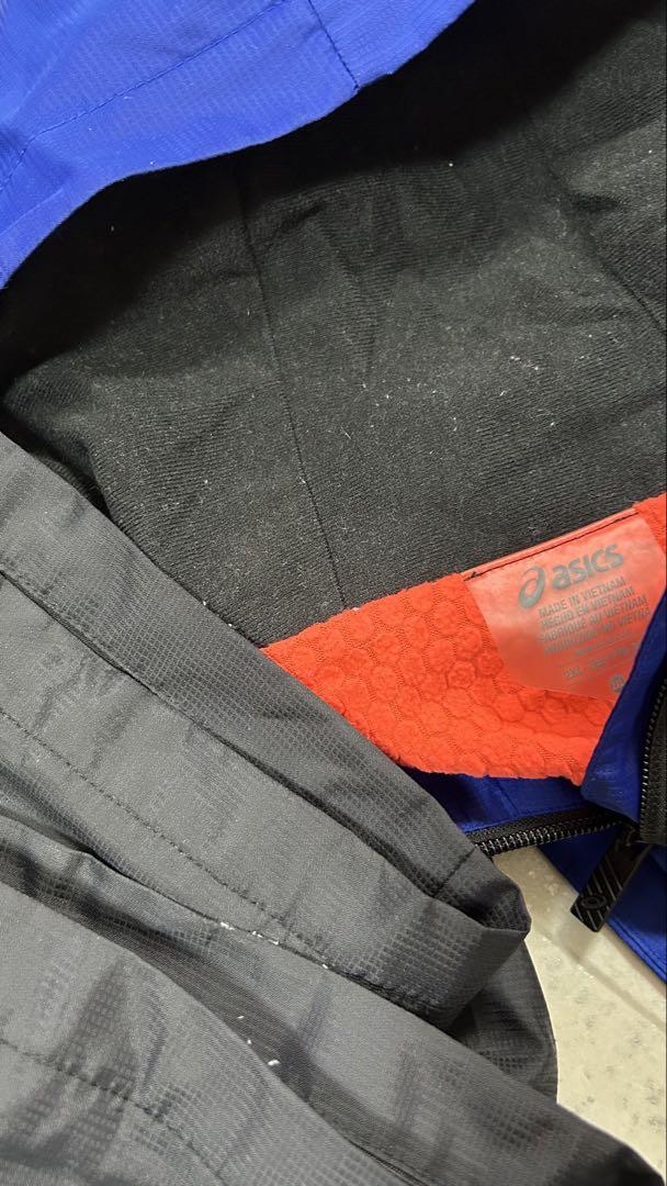 2XL asics 上下セットウインドブレーカー