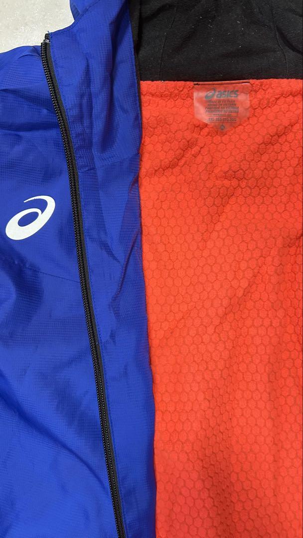 2XL asics 上下セットウインドブレーカー