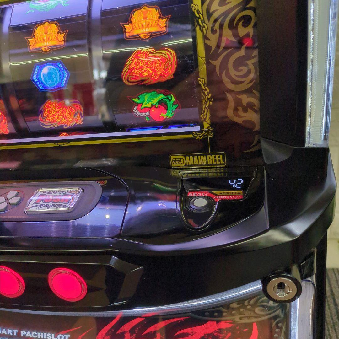 パチスロ実機　スマスロ　真・北斗無双　簡易ユニット付　送料無料