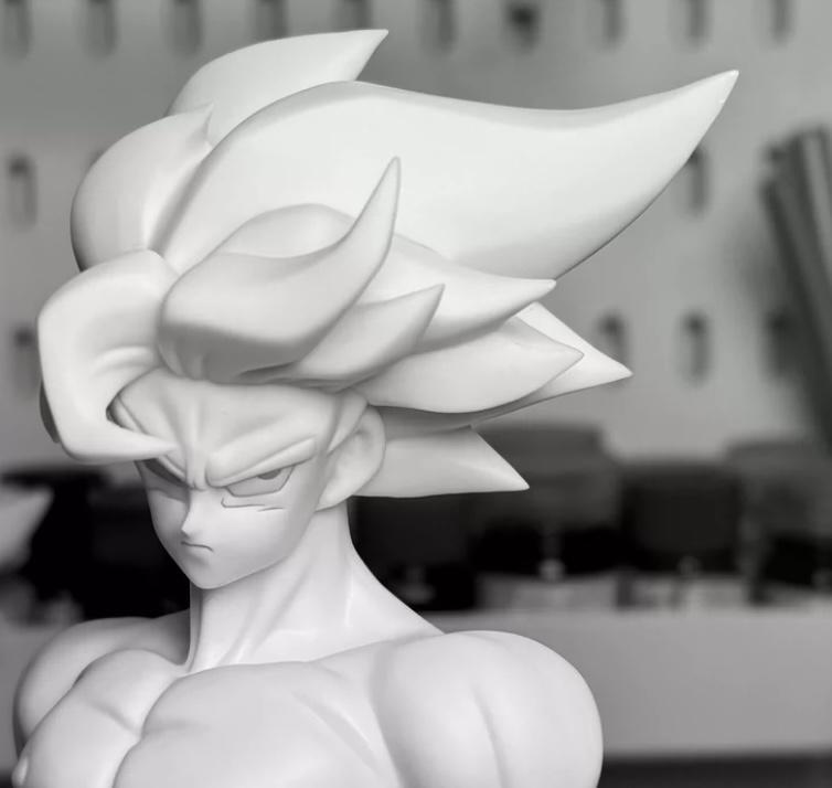 ドラゴンボール 伝説の超サイヤ人 、空しい決着 未塗装 樹脂 フィギュア ドラゴンボール 伝説の超サイヤ人 、空しい決着 未塗装 樹脂