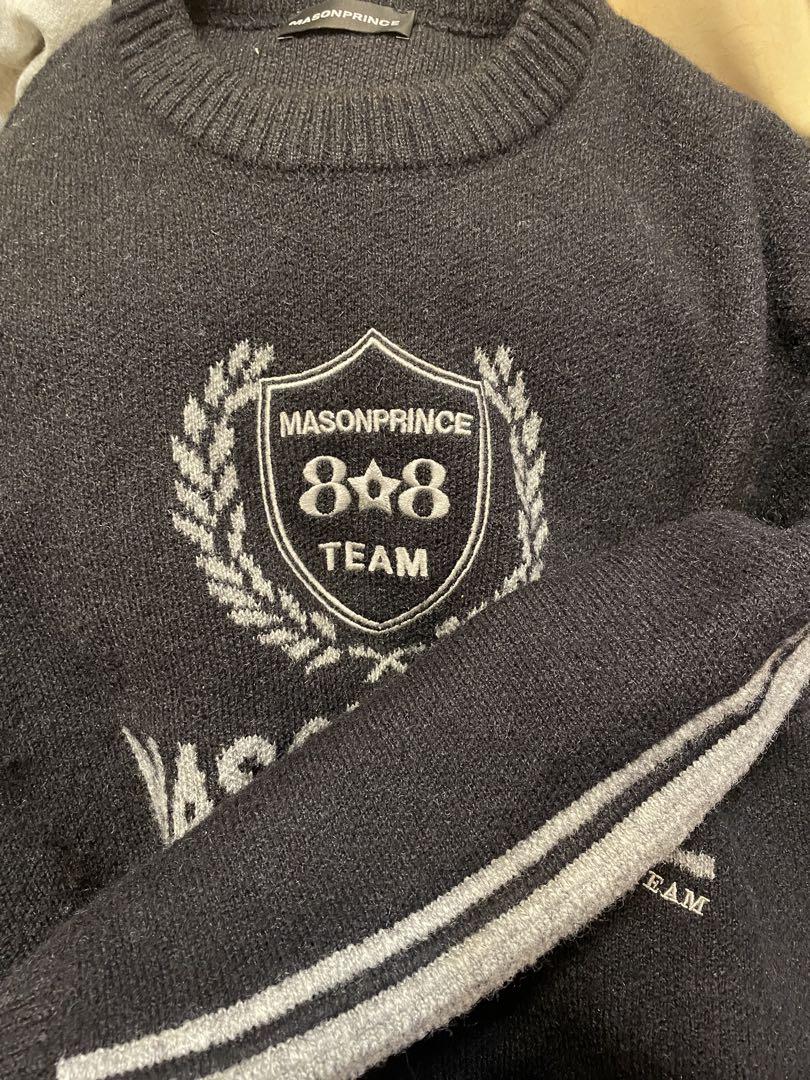 MASONPRINCE サイドラインニット