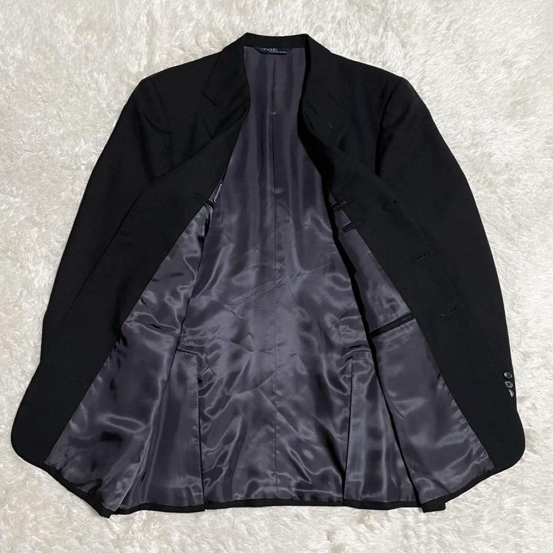 【極美品】POLO by RALPH LAUREN　テーラードジャケット　黒