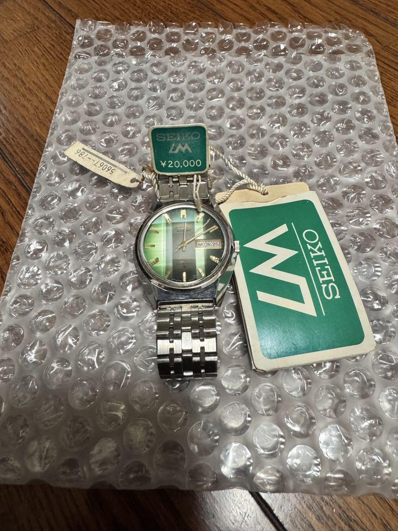 ロ*ド様 SEIKO セイコー◆ロードマチック LM◆カットガラス 自動巻 腕時