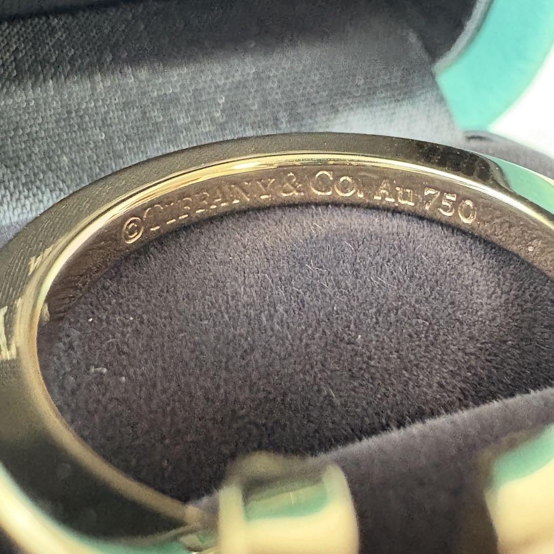 極美品 TIFFANY&Co. ティファニー Tスクエア リング 17号