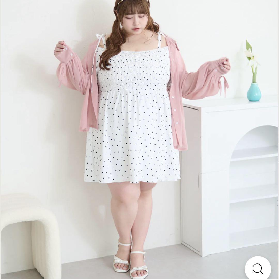 さくら♡さんさま専用♡Louiosy♡2Wayワンピース水着3点セット♡4L