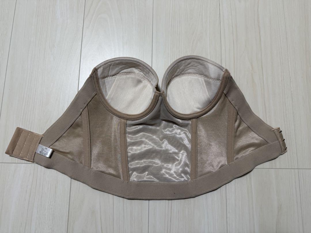 ALPHA BLANCA ブライダルインナー バックレスビスチェ D70