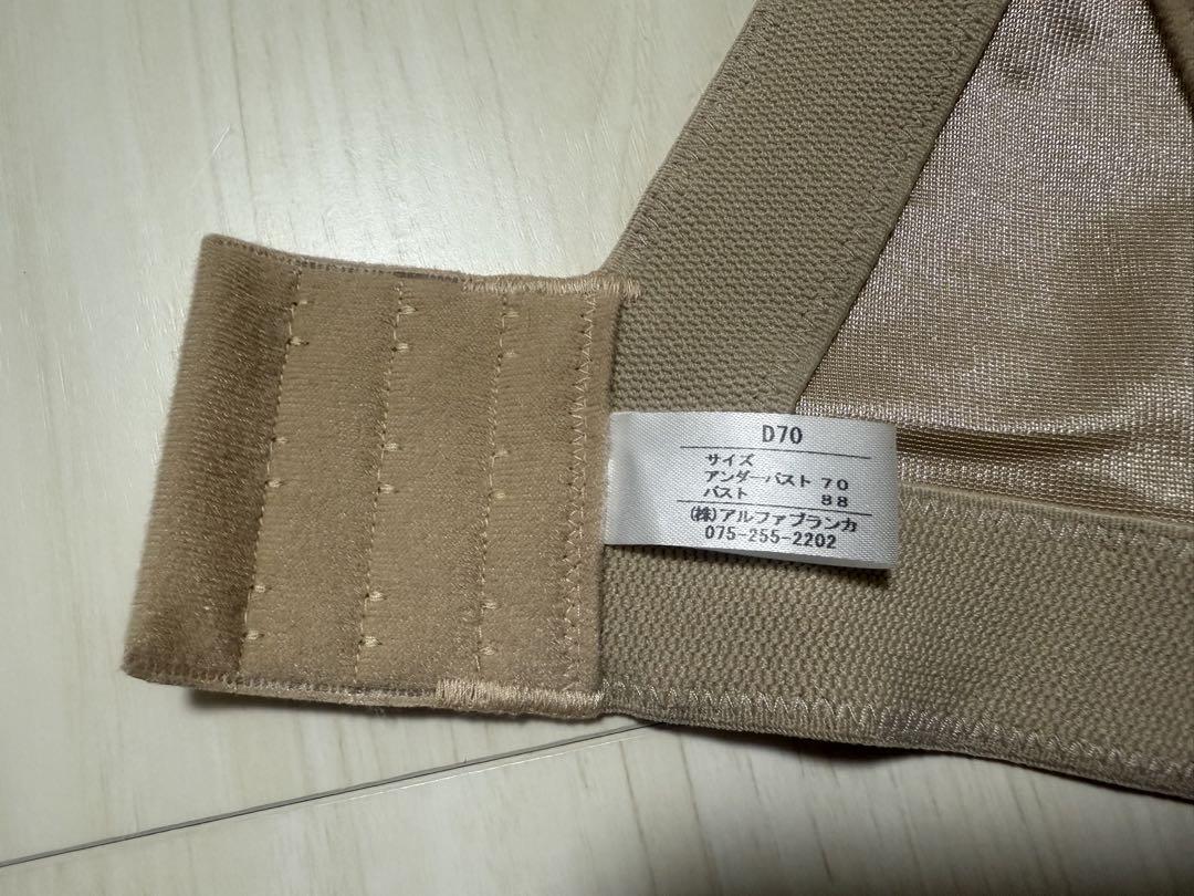 ALPHA BLANCA ブライダルインナー バックレスビスチェ D70