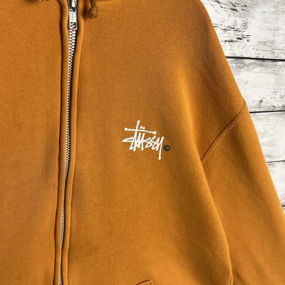 【即完モデル‼︎】STUSSY◎ストックロゴ フルジップ パーカー D155 【即完モデル‼︎】STUSSY◎ストックロゴ フルジップ パーカー D155