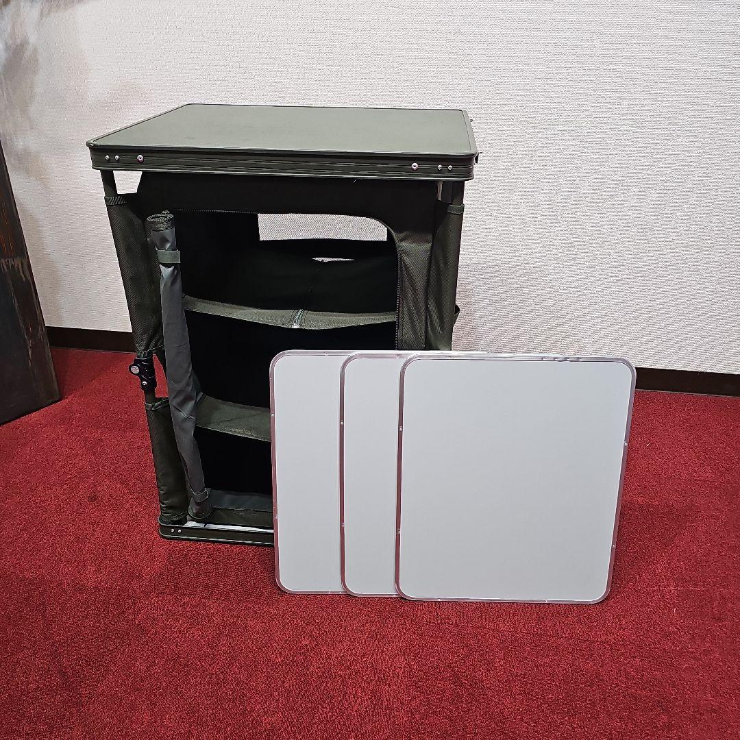 東京23区内送料無料 DOD マルチキッチンテーブル TB1-38-BK