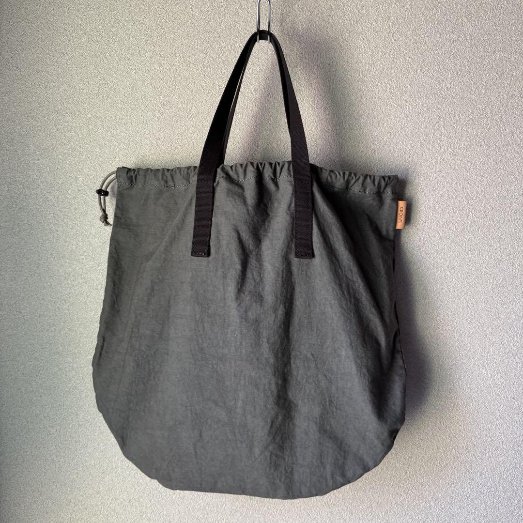 CRONY. クルニー KINCHAKU TOTE M 巾着トート M 5,000円