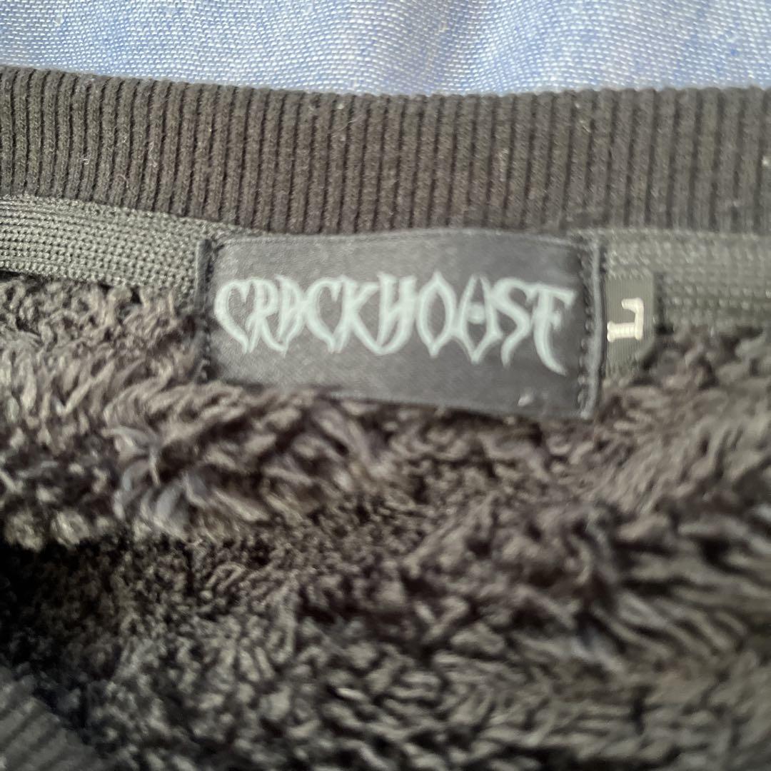 トップス CRACK HOUSE CH Fleece SideZip Sweatshirt