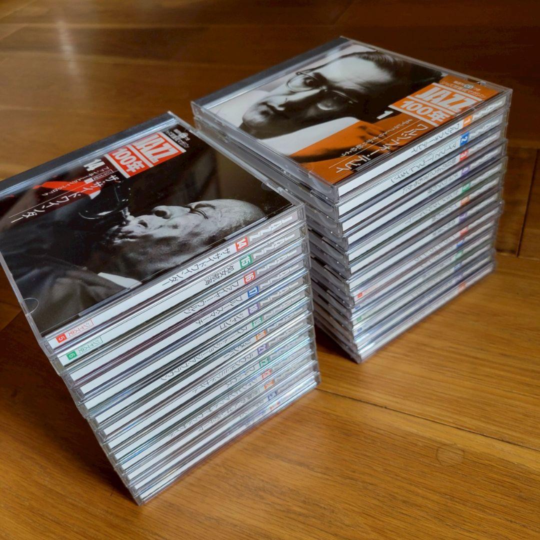 【美品 CD 書籍】ジャズ耳養成マガジン『JAZZ100年』全26セット