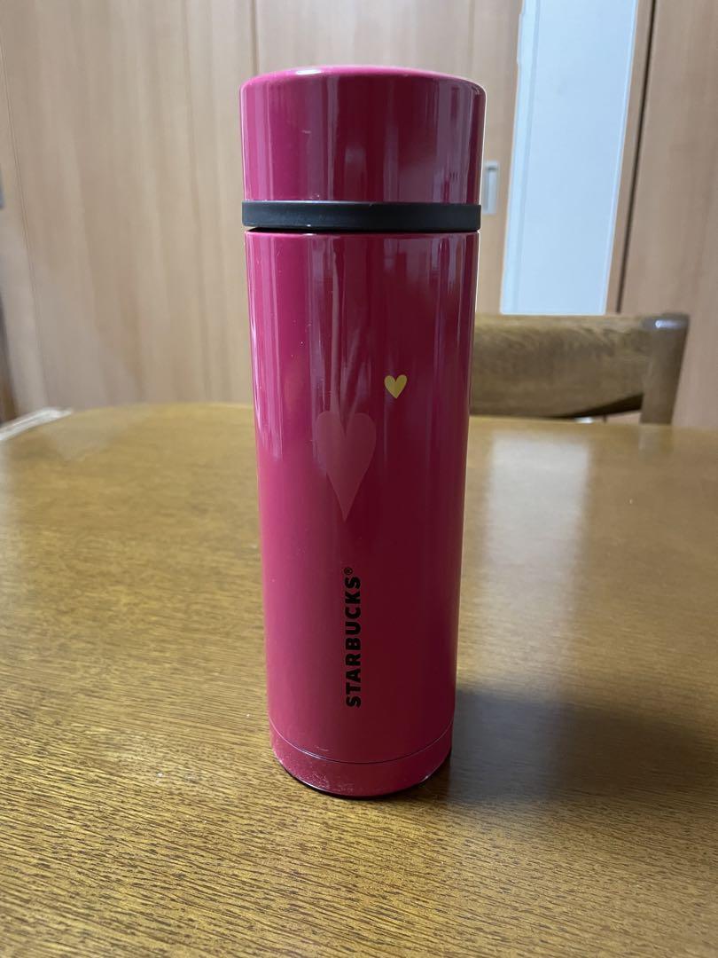 スターバックススタバステンレスタンブラーバレンタインハートピンク