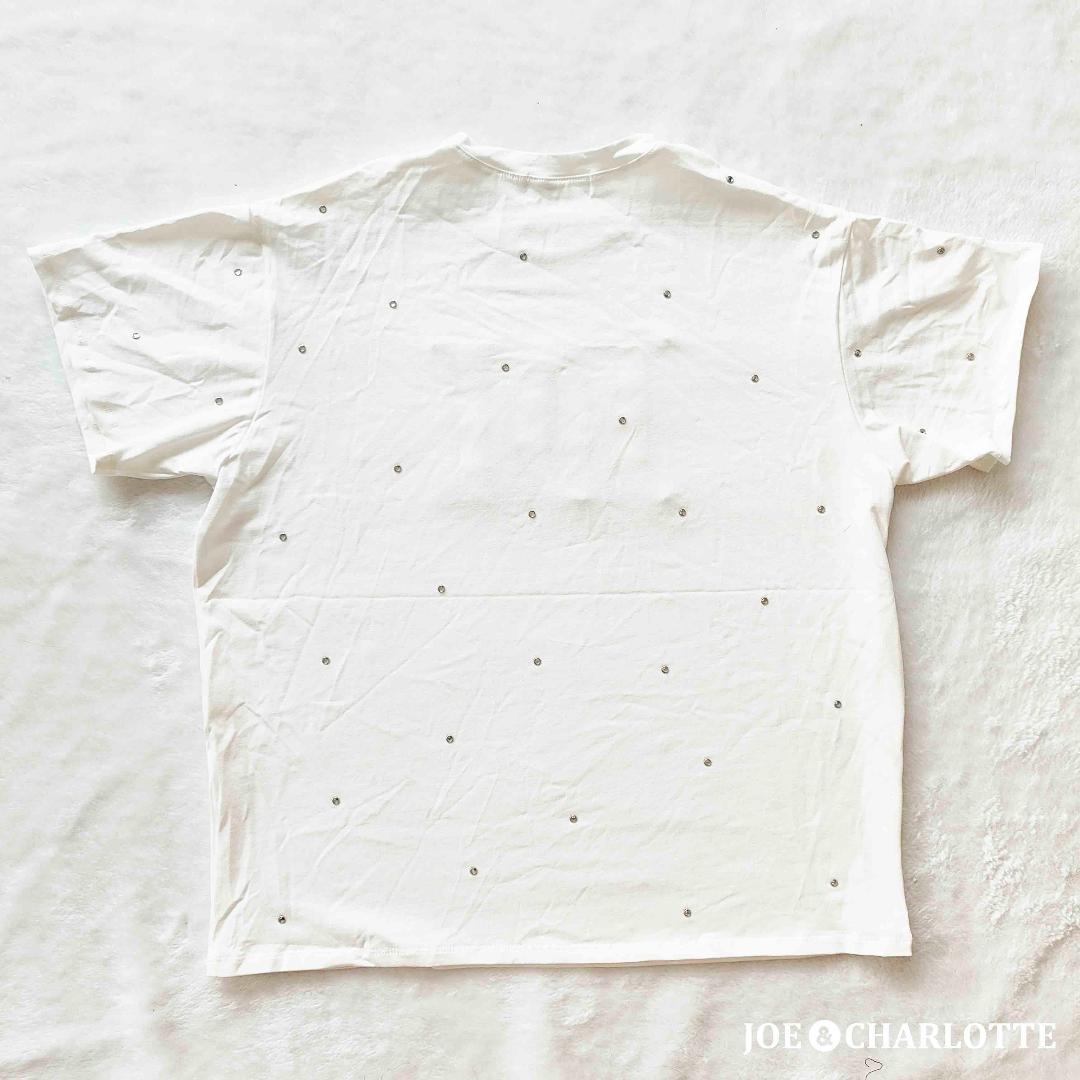 正規品　darich キルティングアップリケビジューTシャツ　ホワイト ダーリッチ darich キルティングアップリケビジューTシャツ