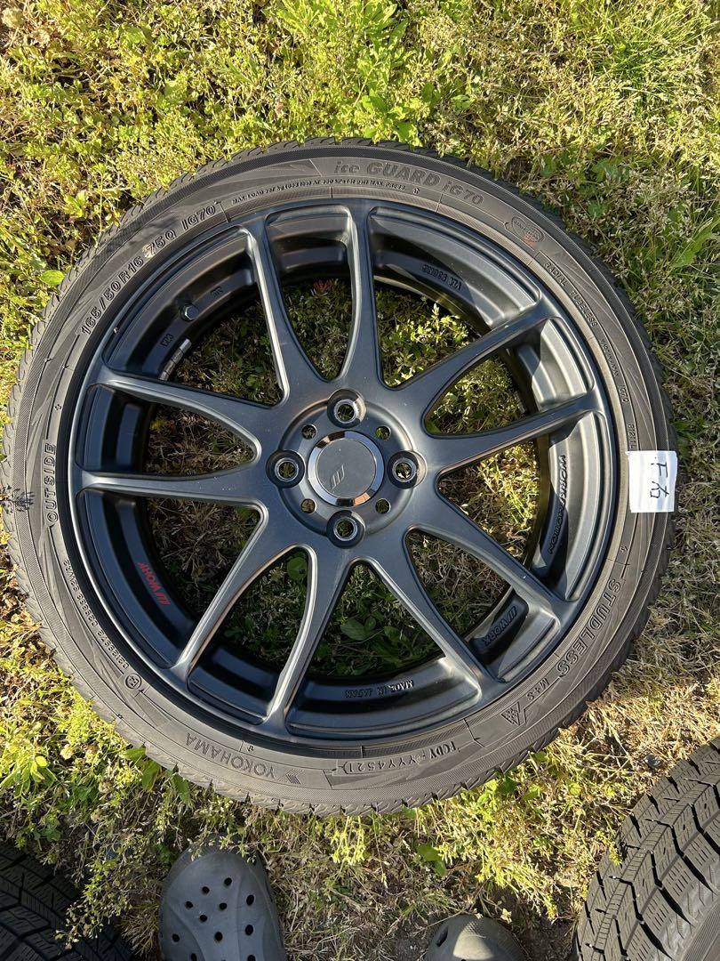 work emotion 極　16インチ　タイヤホイール4本セット