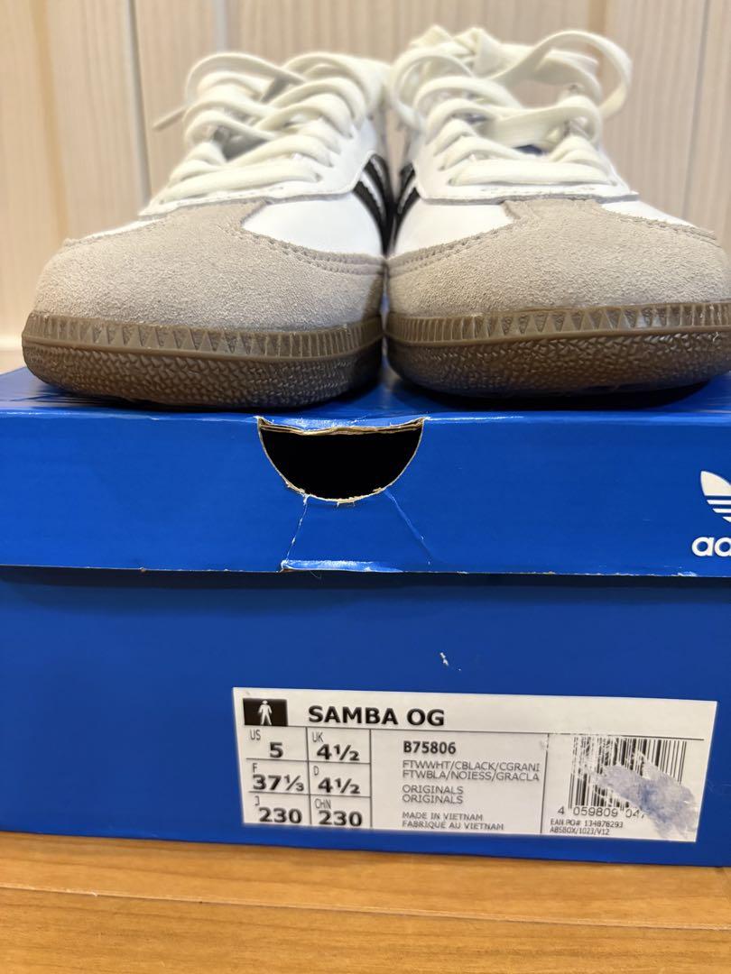 アディダス adidas SAMBA OG サンバ 23cm ほぼ新品