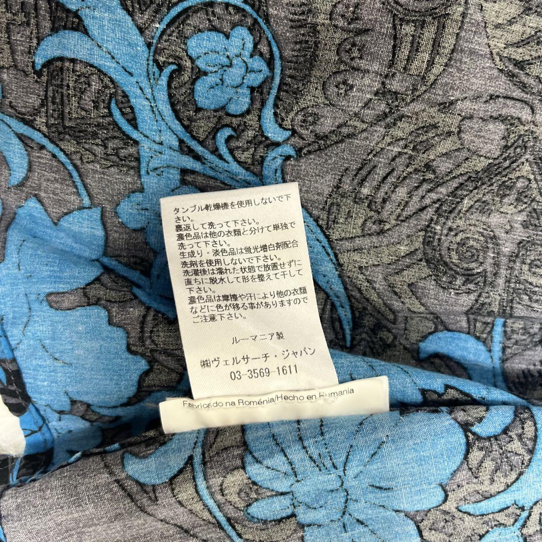 希少 カラー VERSACE ヴェルサーチ シャツ バロック 総柄 - メルカリ