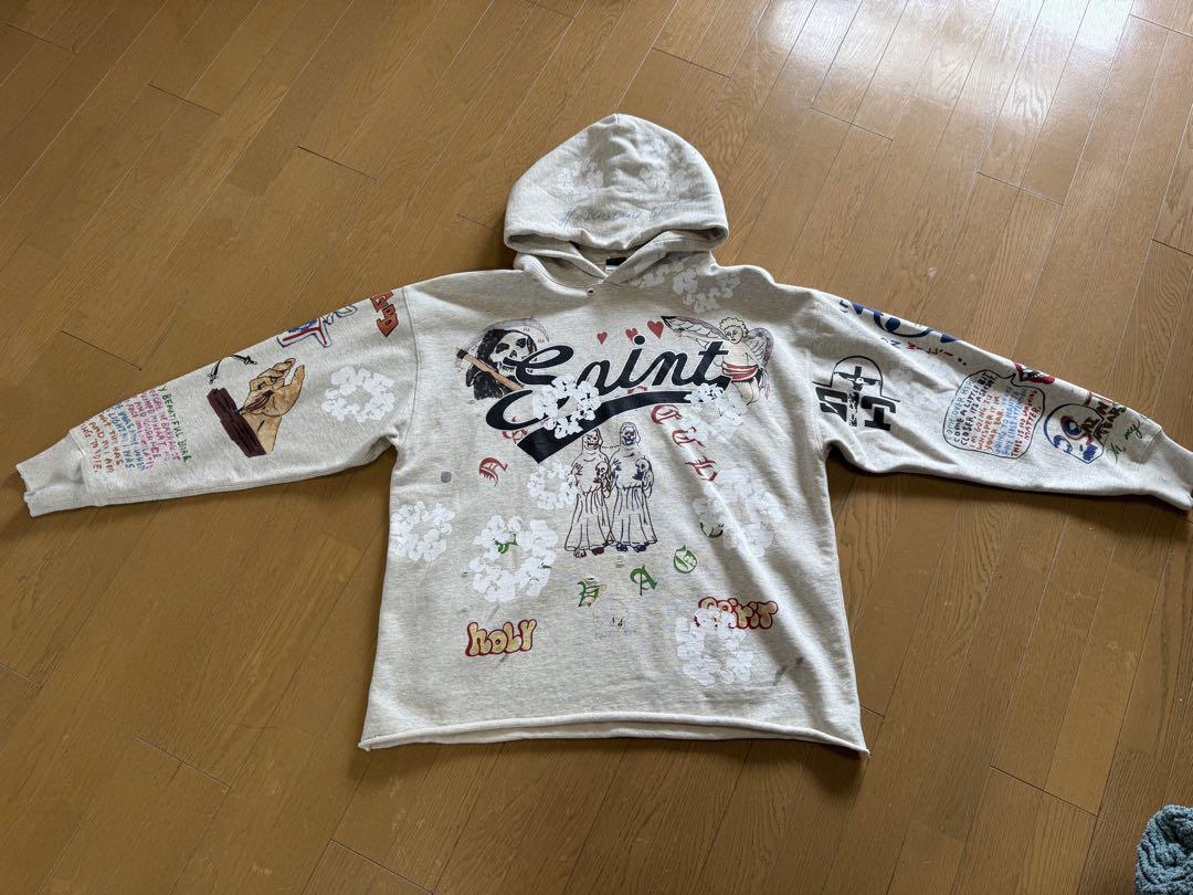 SAINT Mxxxxxx × DENIM TEARS パーカー セントマイケル