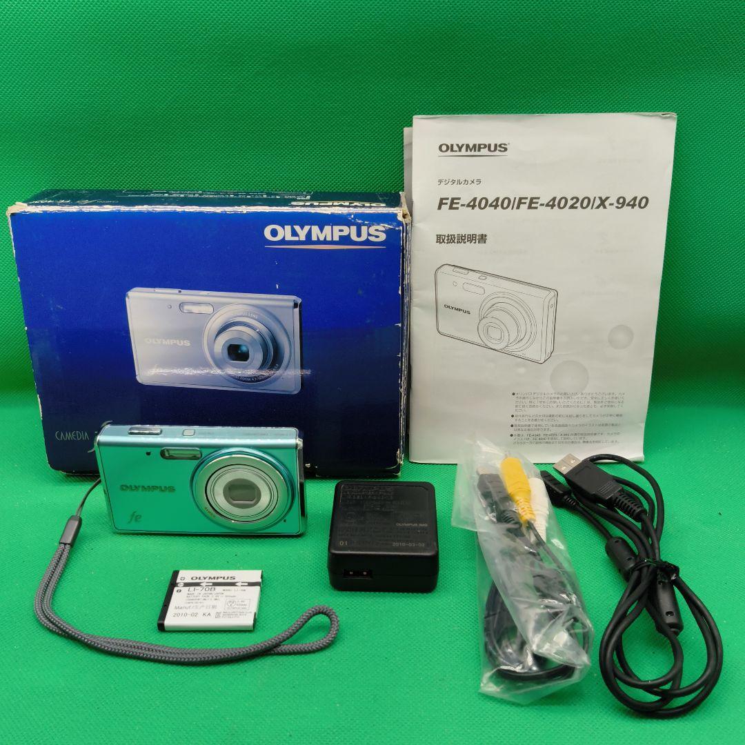 【動作確認済】OLYMPUS オリンパス FE-4020 デジカメ