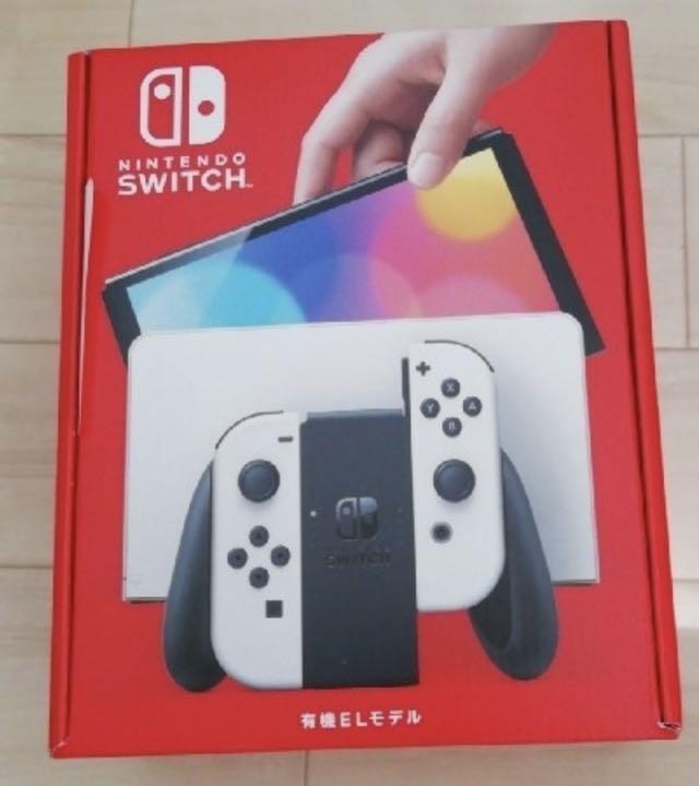 本体即発送】Nintendo Switch ホワイト 有機el