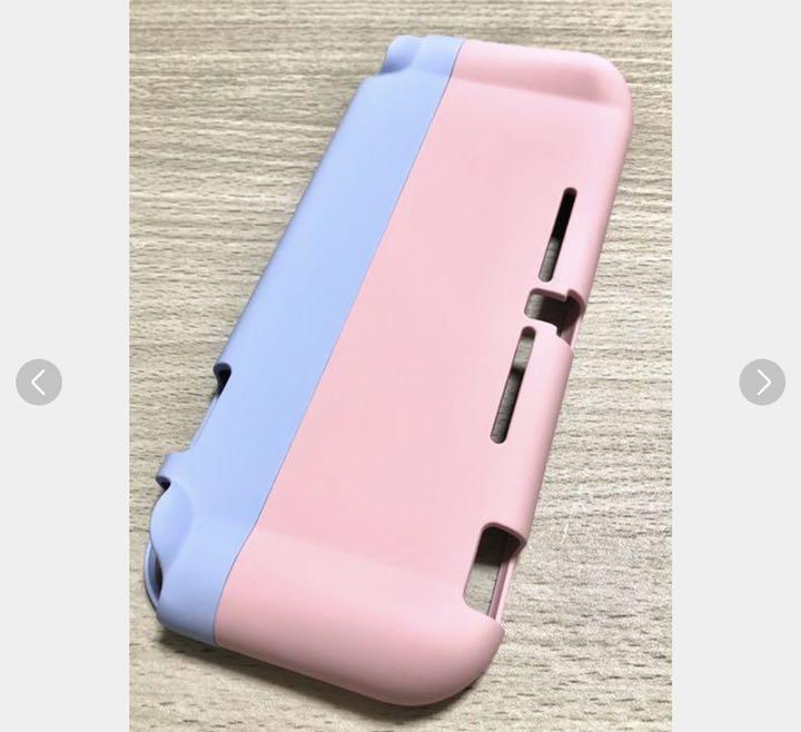 ニンテンドー スイッチ ライト本体 カバー ピンク パステル