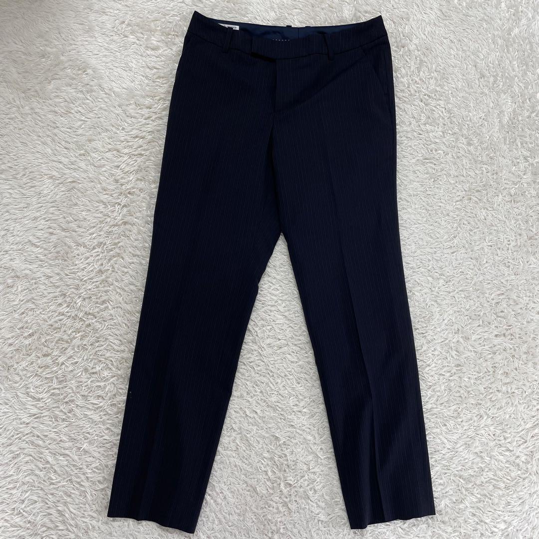 【極美品】青木　アオキn-line Precious セットアップ L ネイビー
