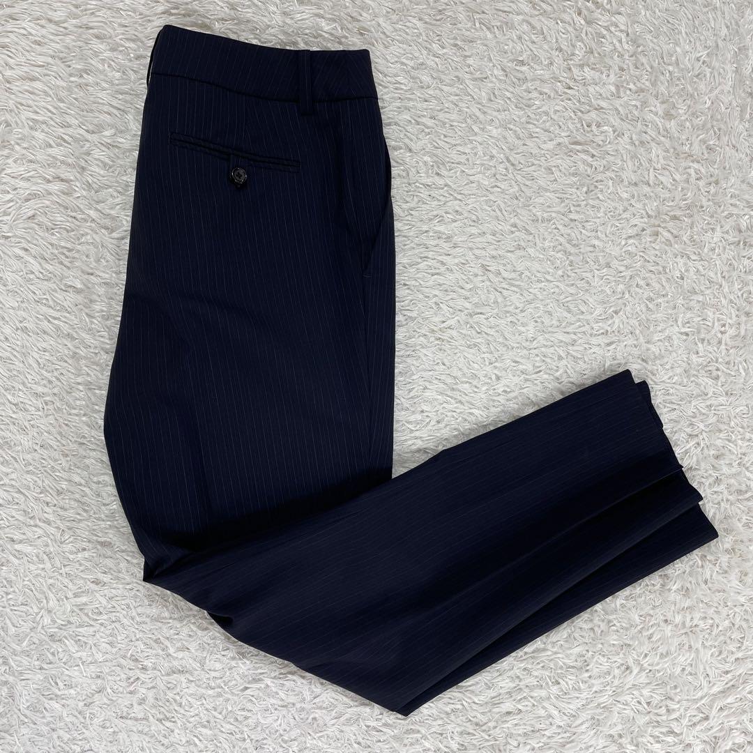【極美品】青木　アオキn-line Precious セットアップ L ネイビー