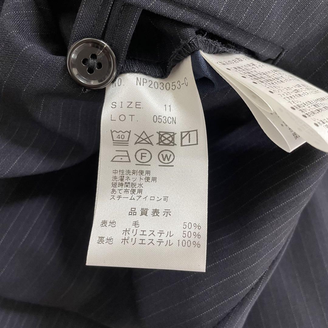 【極美品】青木　アオキn-line Precious セットアップ L ネイビー