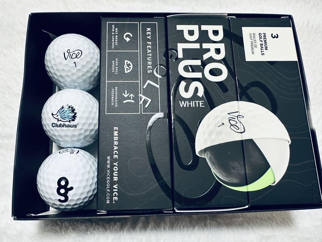 限定ボールVicegolf クラブハウス 8GSHOOT コラボ