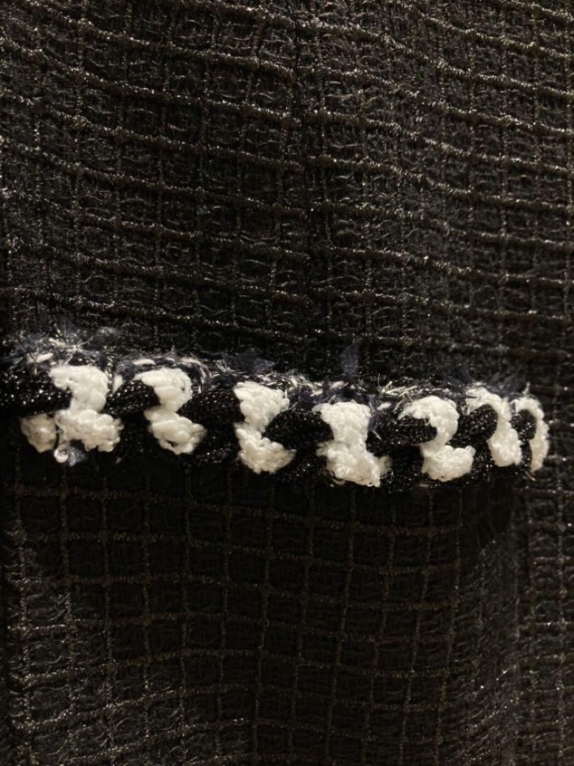 CHANEL ジャケット　パール　ツイード　シャネル