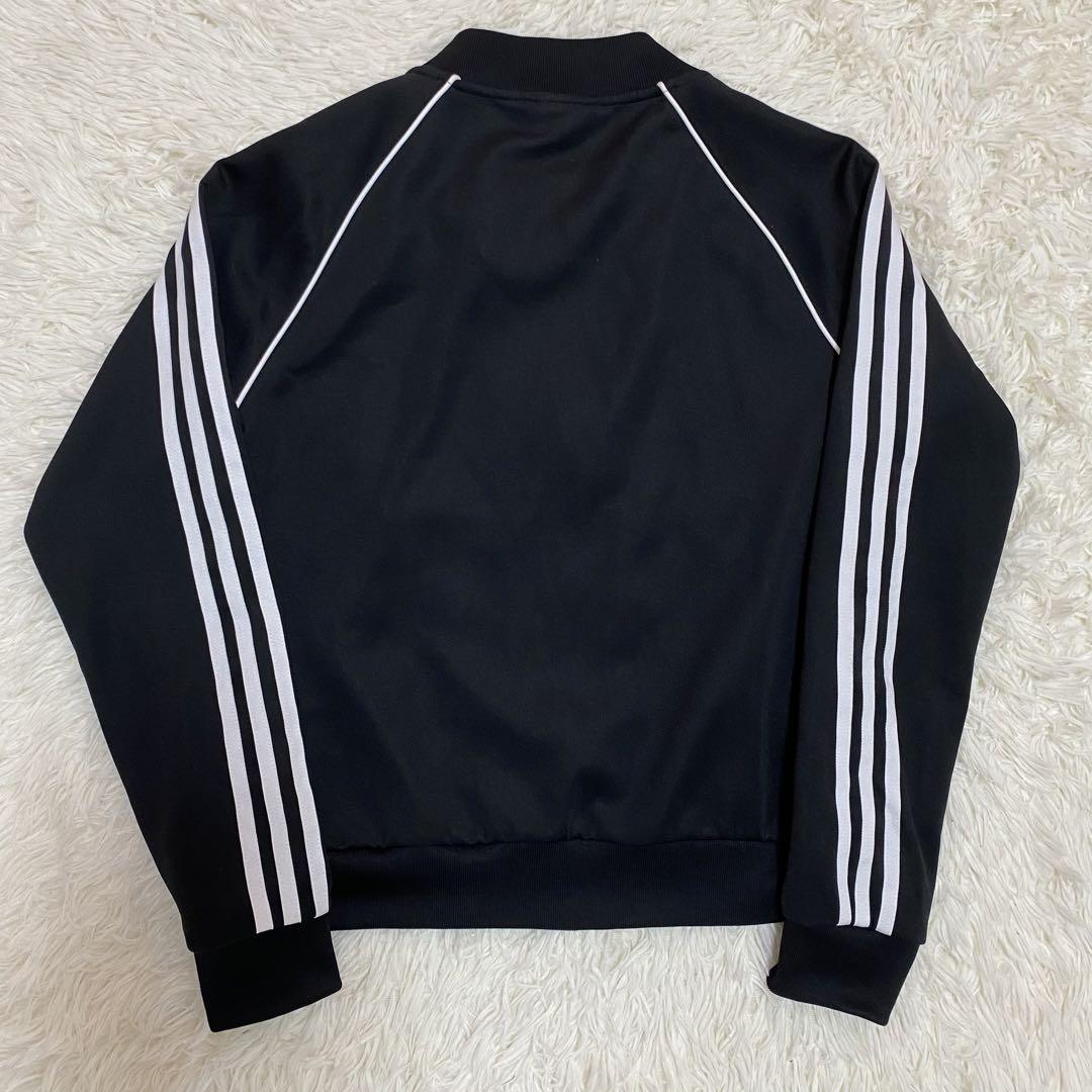 美品 アディダスオリジナル adidas トラックジャケット ブルゾン ブラック