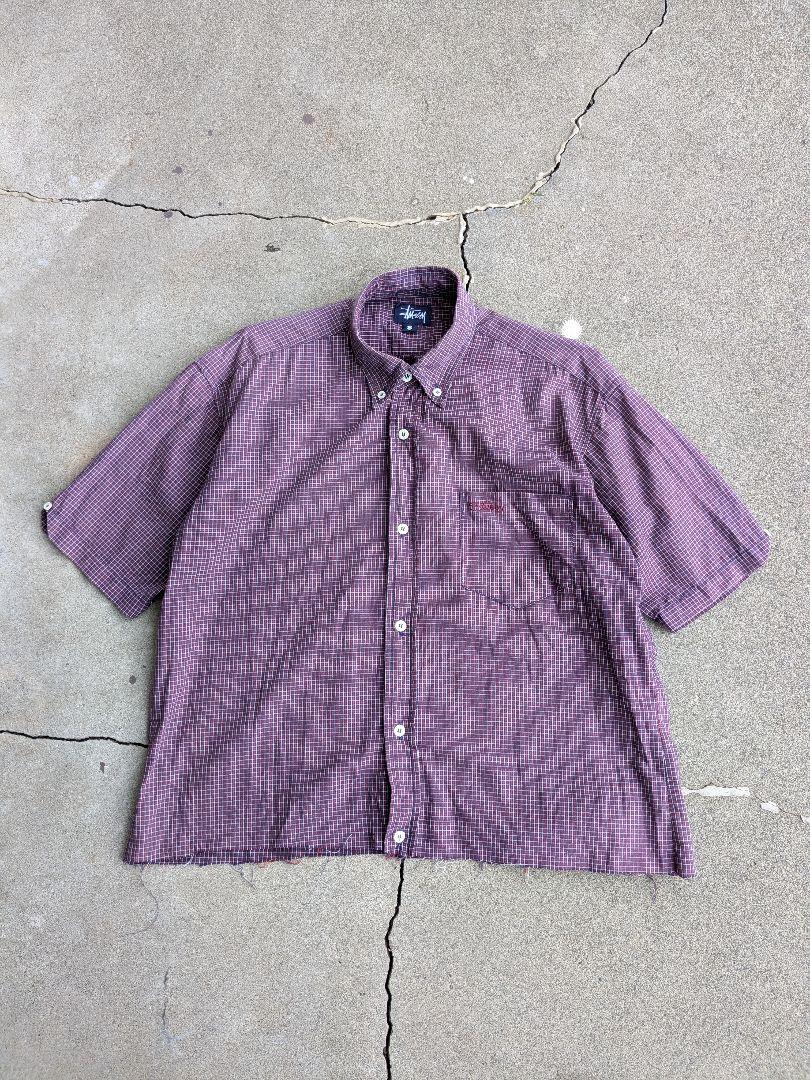 貴重◎ 90's old stussy vintage usa製 3点留め