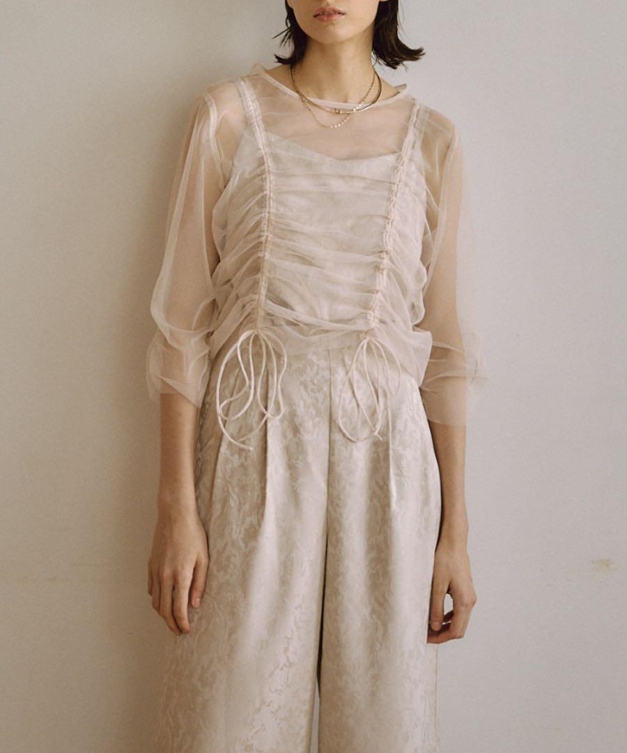 Many way tulle pants dress【低身長向けサイズあり】（パンツ