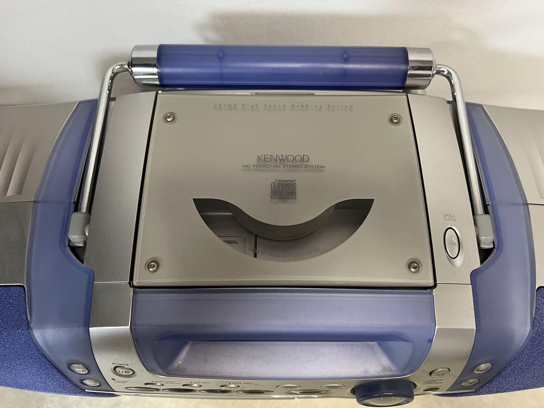 KENWOOD　ケンウッド　MD/CDラジカセ　MDX-F3