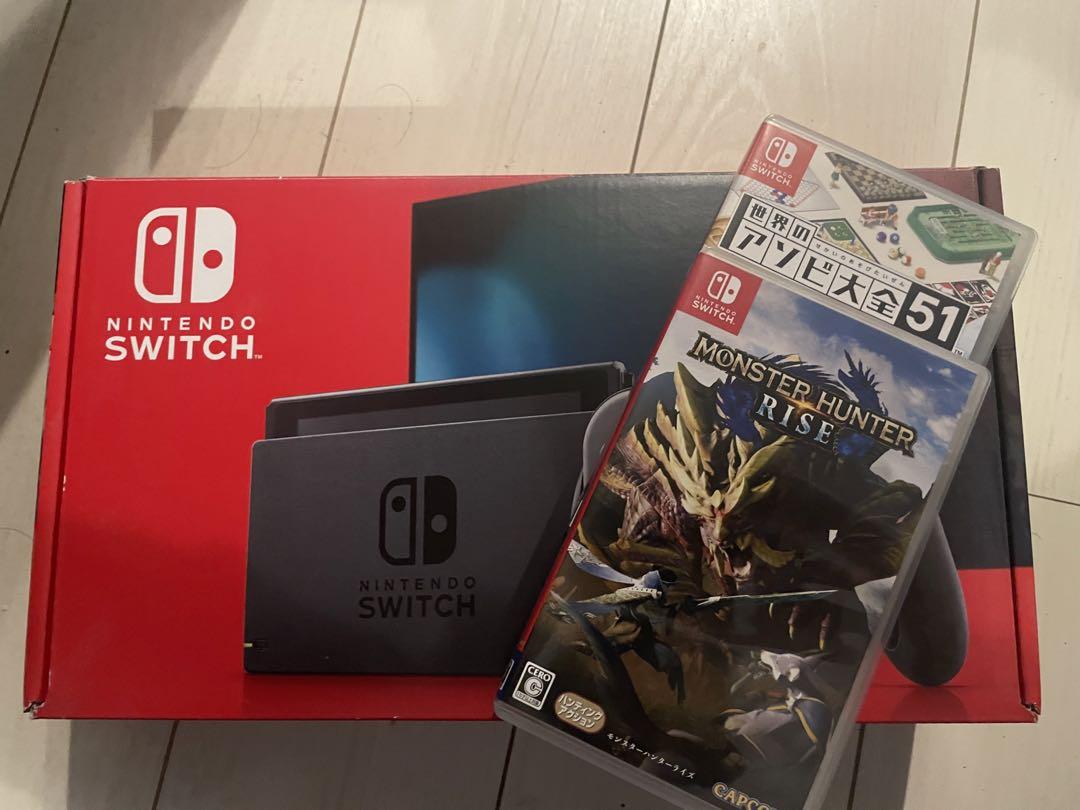 Nintendo Switch + モンハンRise付き128Gカード付きおまけ 株式会社 HORI | モンスターハンターライズ microSDカード128GB