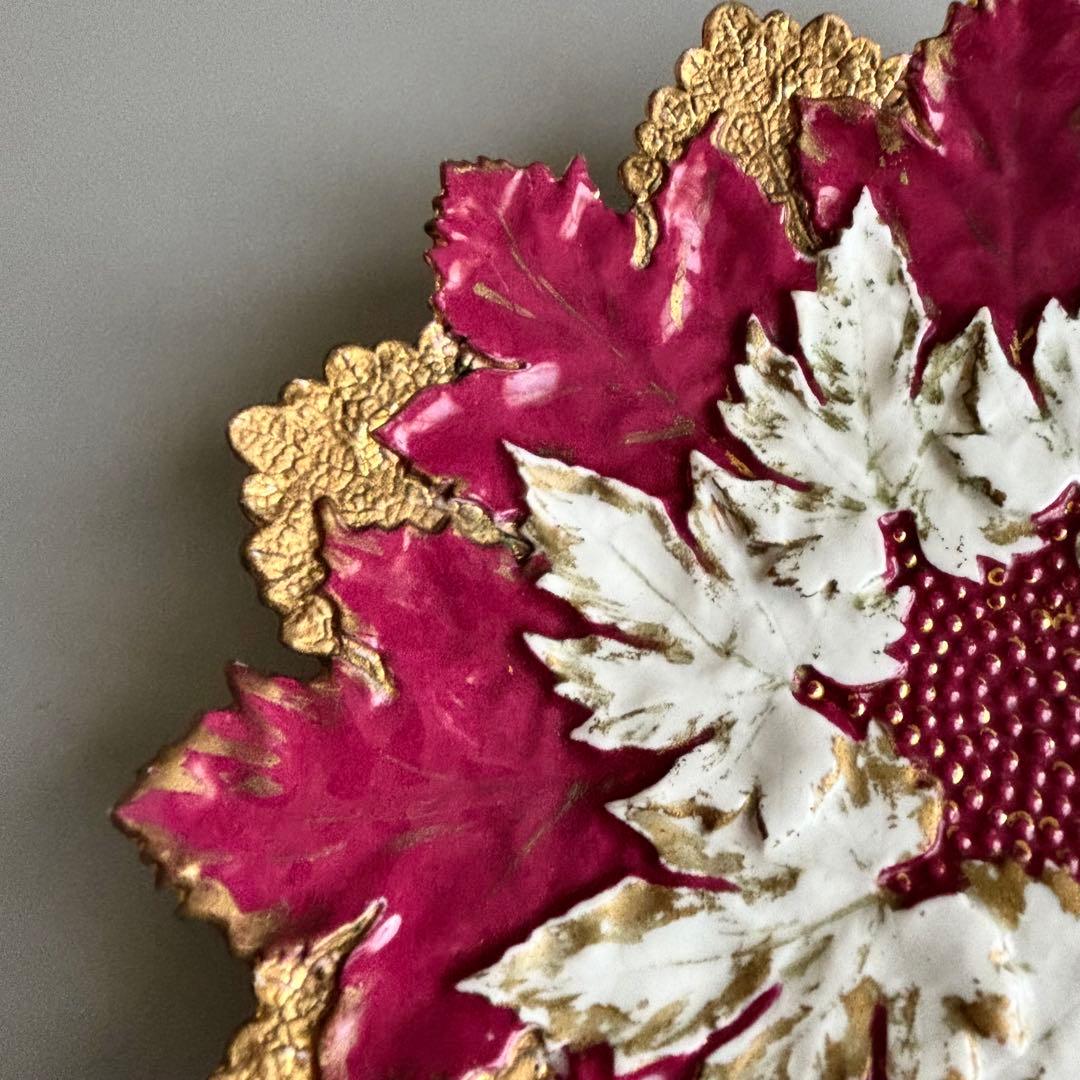 豪華なリーフプレート