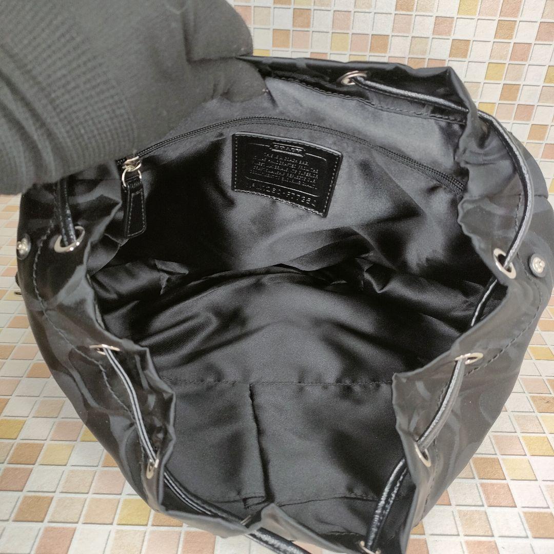 D6　COACH 　コーチ　シグネチャー　リュックサック