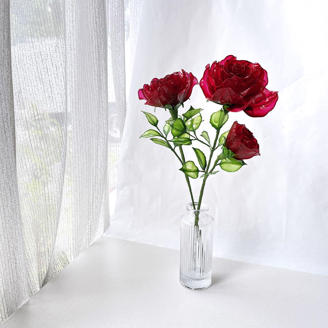 薔薇(バラ)ディップフラワー・ディップアート・アメリカン