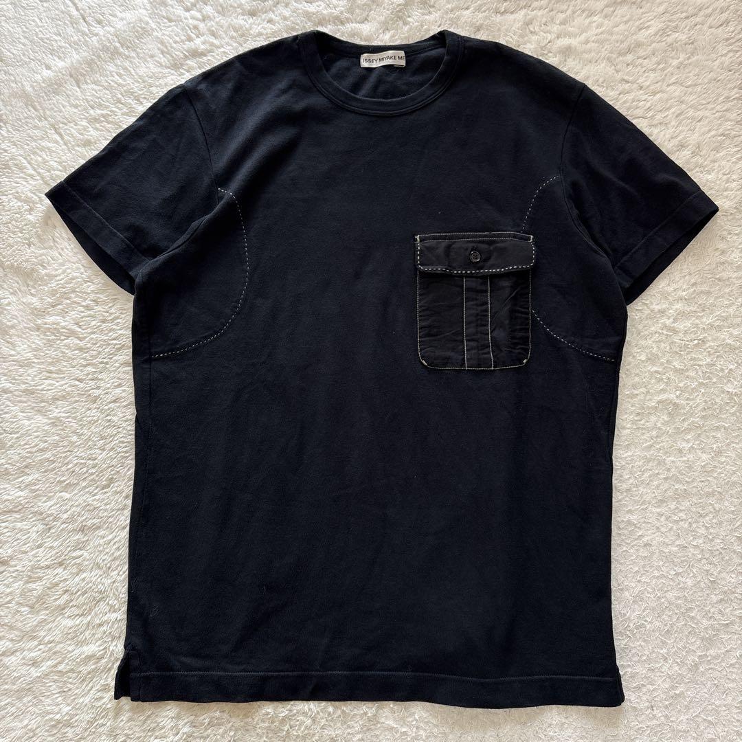 イッセイミヤケメン　ポケットTシャツ　ステッチデザイン 8,020円