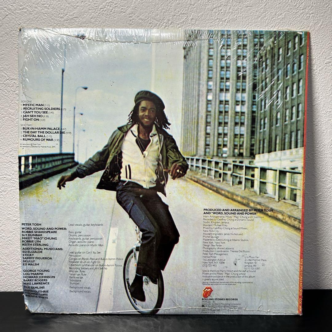 Peter Tosh Mystic Man レコード - メルカリ