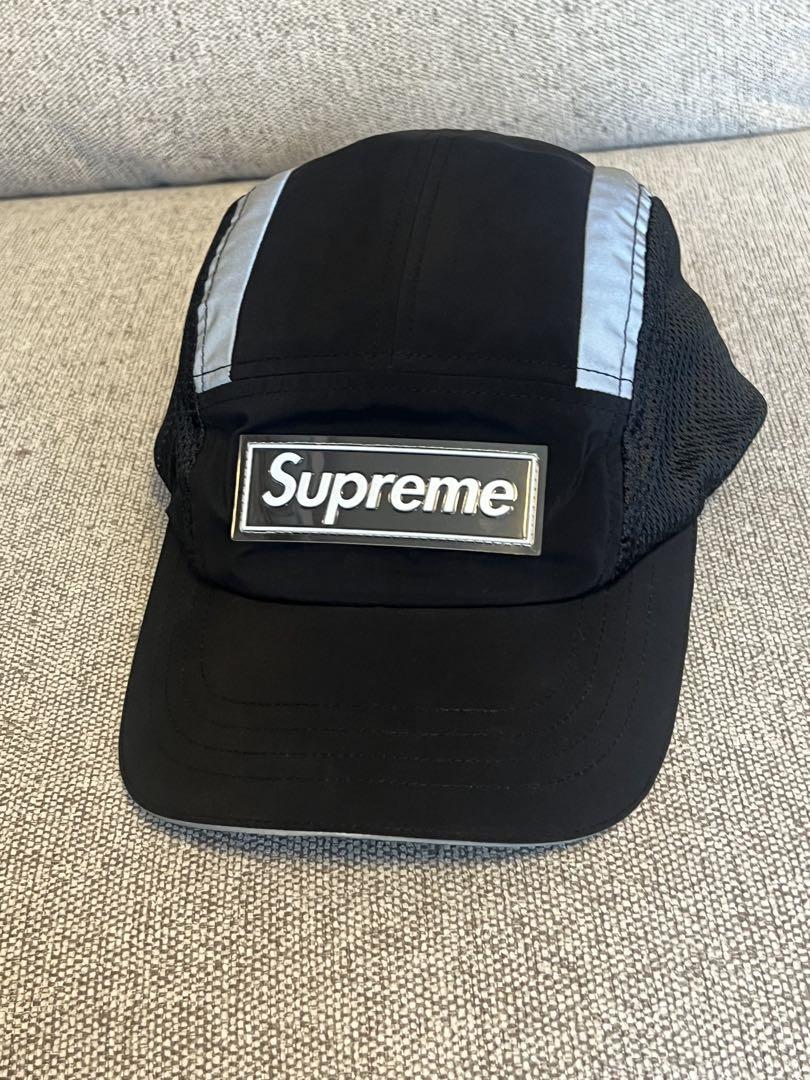 帽子 Supreme Side Mesh Camp Cap Black