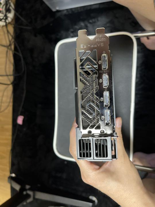 定番NEW sapphire エントリーモデル 箱無し本体のみ 4ULrM-m23325166136 rx5700xt お得最新作