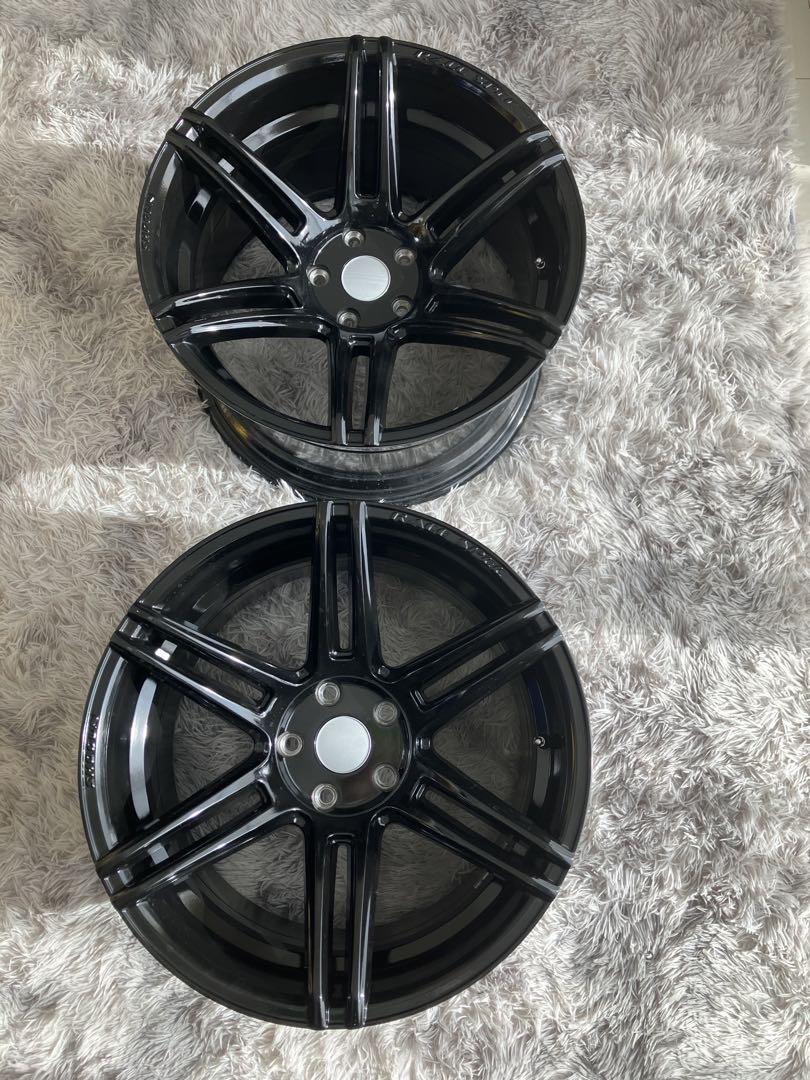 WHEELSショーグンホイール18インチ10.５j 2本セット