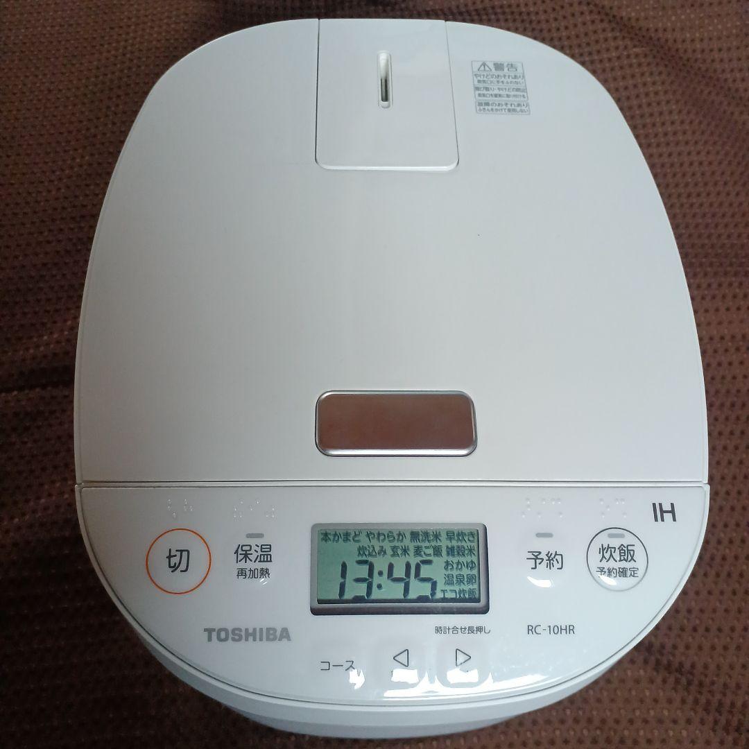 TOSHIBA IH炊飯器 RC-10HR 予約機能付き