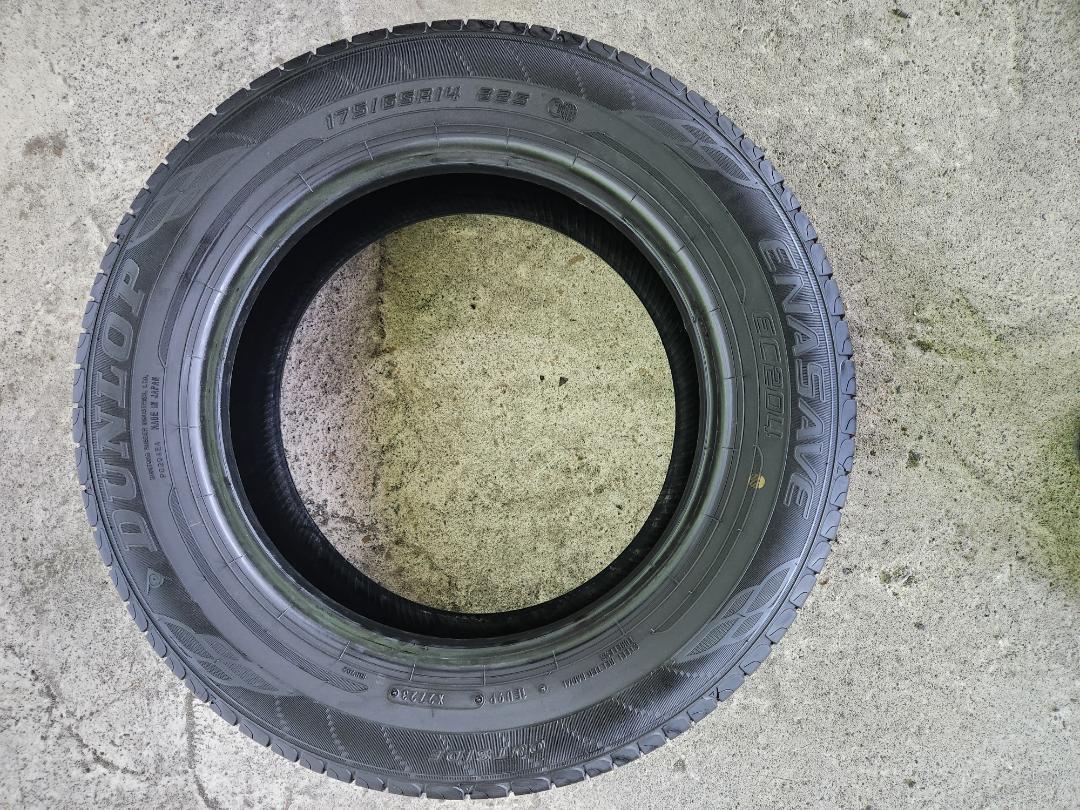 送料込☆2023年製 ダンロップタイヤ 175/65R14 日本製☆2本