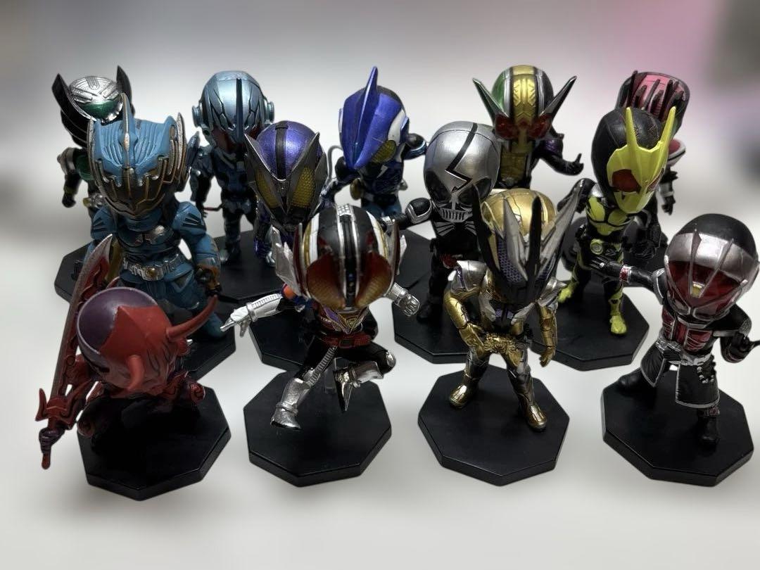 仮面ライダー ミニフィギュア 13点セット - メルカリ