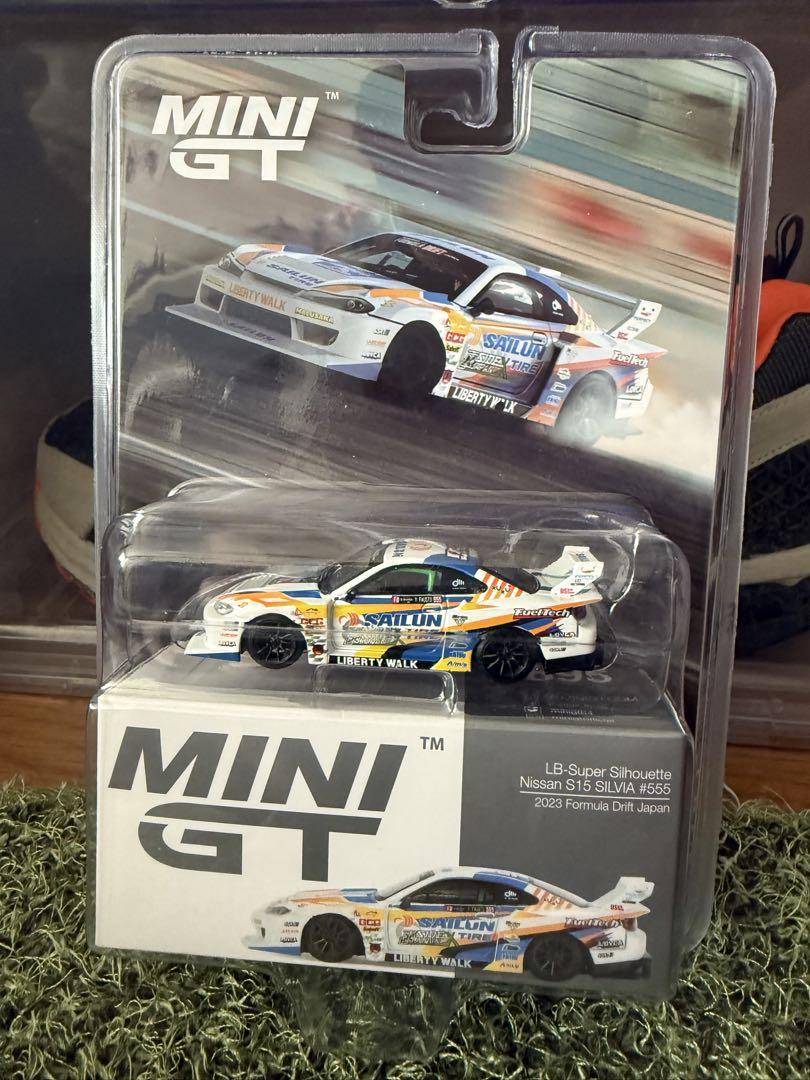 MINIGT 1/64 LBスーパーシルエット 日産シルビア S15 2台セット